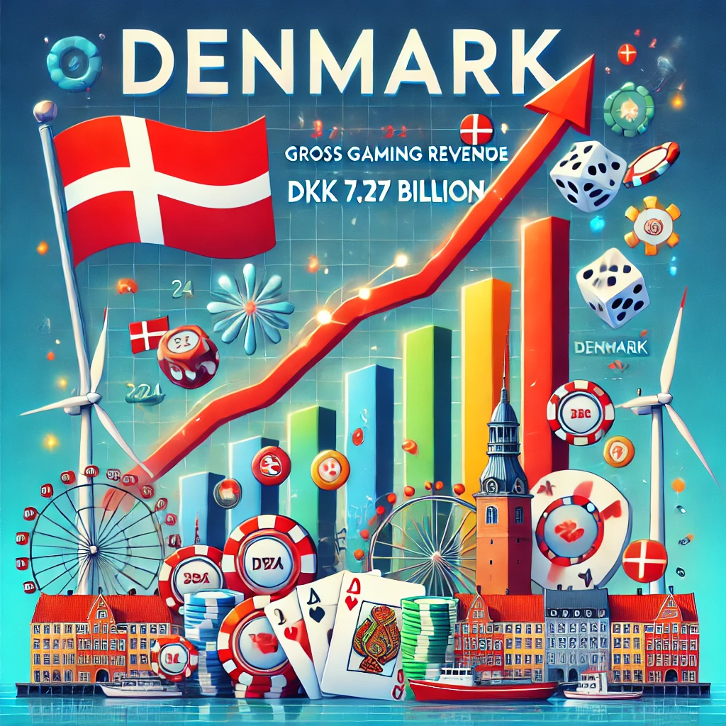 Pendapatan Perjudian Denmark 2024 GGR Capai DKK 7,27 Miliar dengan Pertumbuhan Positif